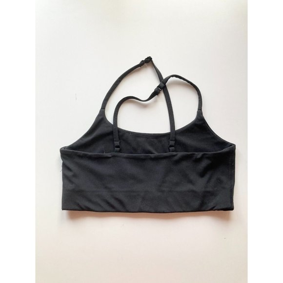 GIRLFRIEND COLLECTIVE Black Float Set Juliet Bra High Rise Bike Shorts, Size S/M - Picture 4 of 16